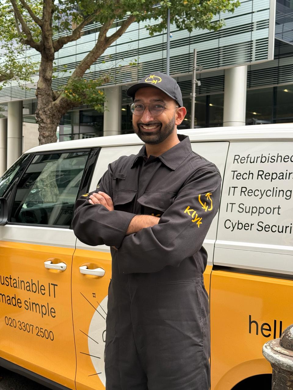 Klyk engineer on site