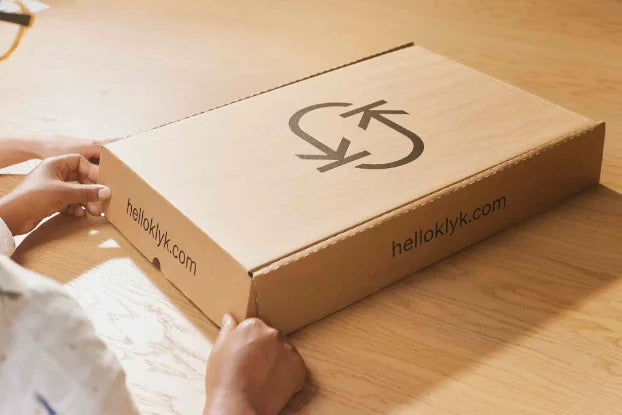 Box of refurbished devices