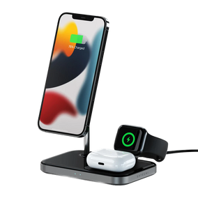 Satechi 3-In-1 Magnetic Wireless Charging Stand